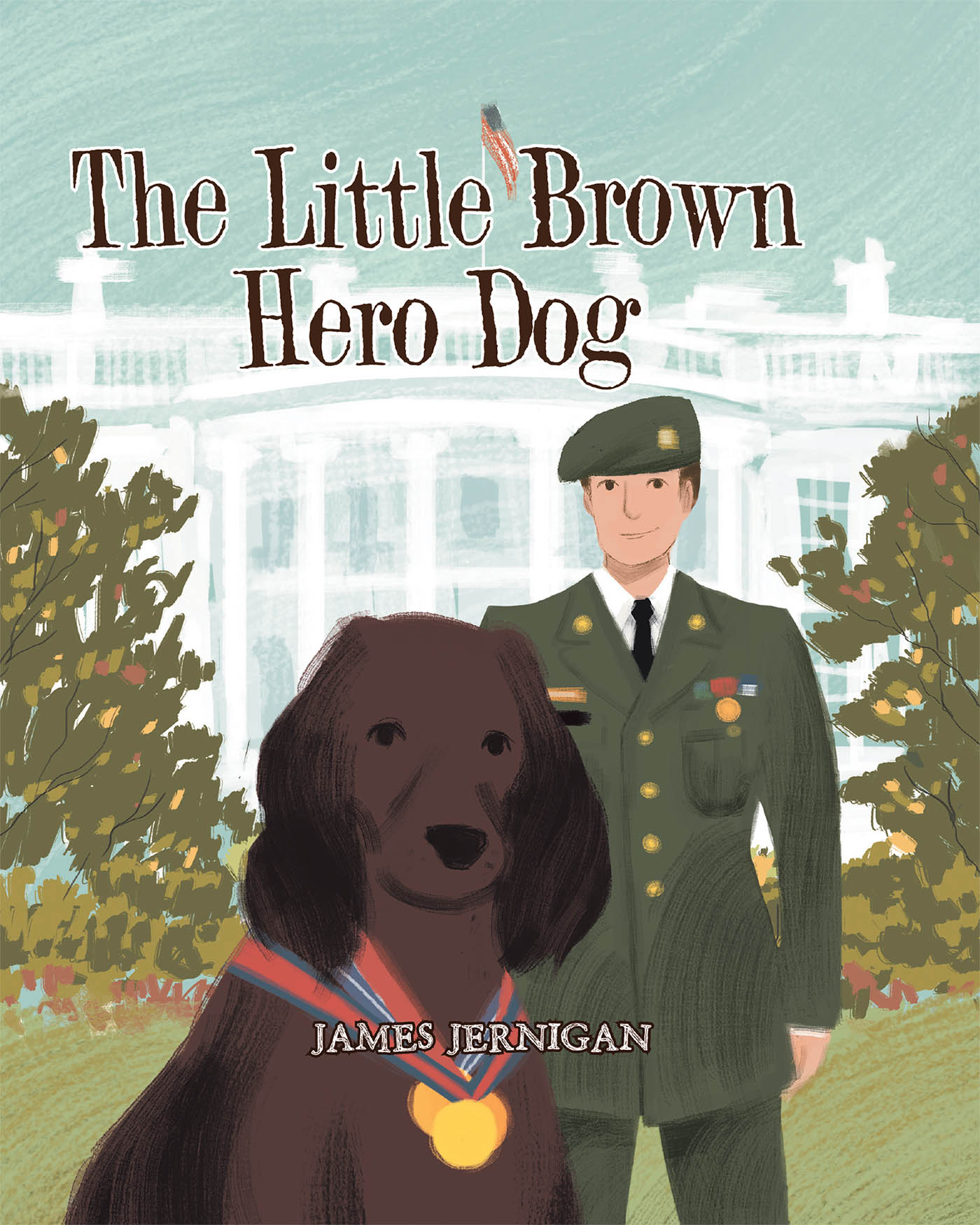 The Little Brown Hero Dog Cover Image