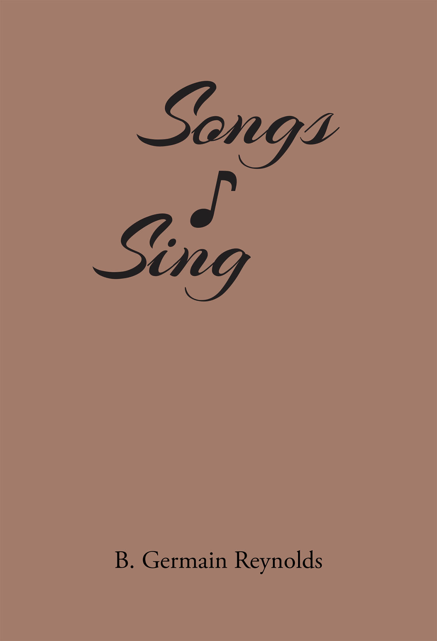 Songs I Sing Cover Image