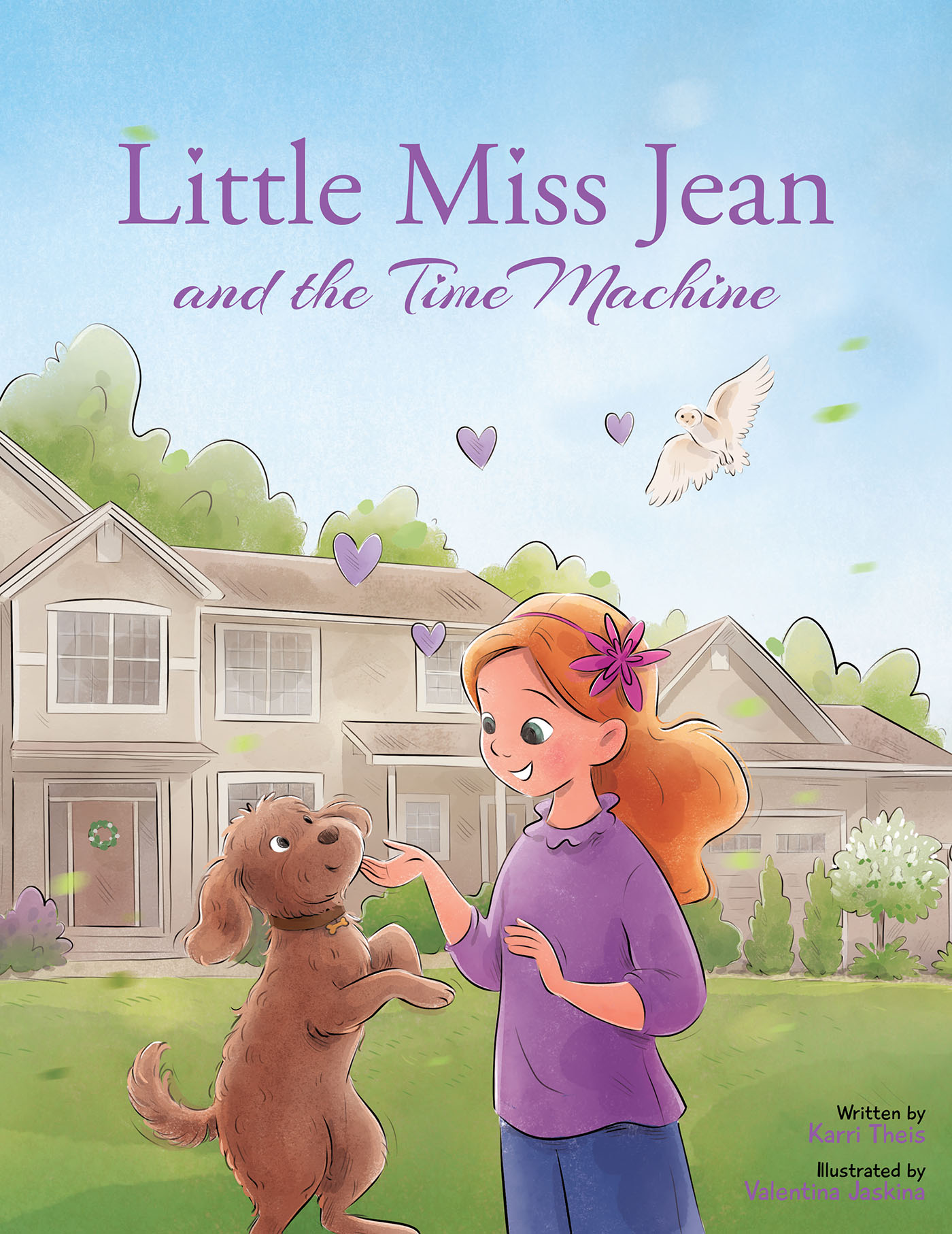 Little Miss Jean and the Time Machine Cover Image