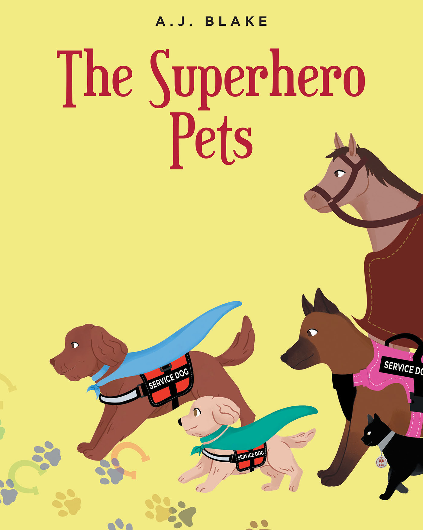 The Superhero Pets Cover Image