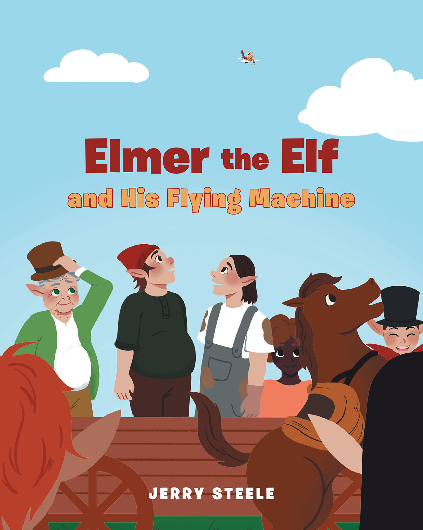 Elmer the Elf and His Flying Machine Cover Image