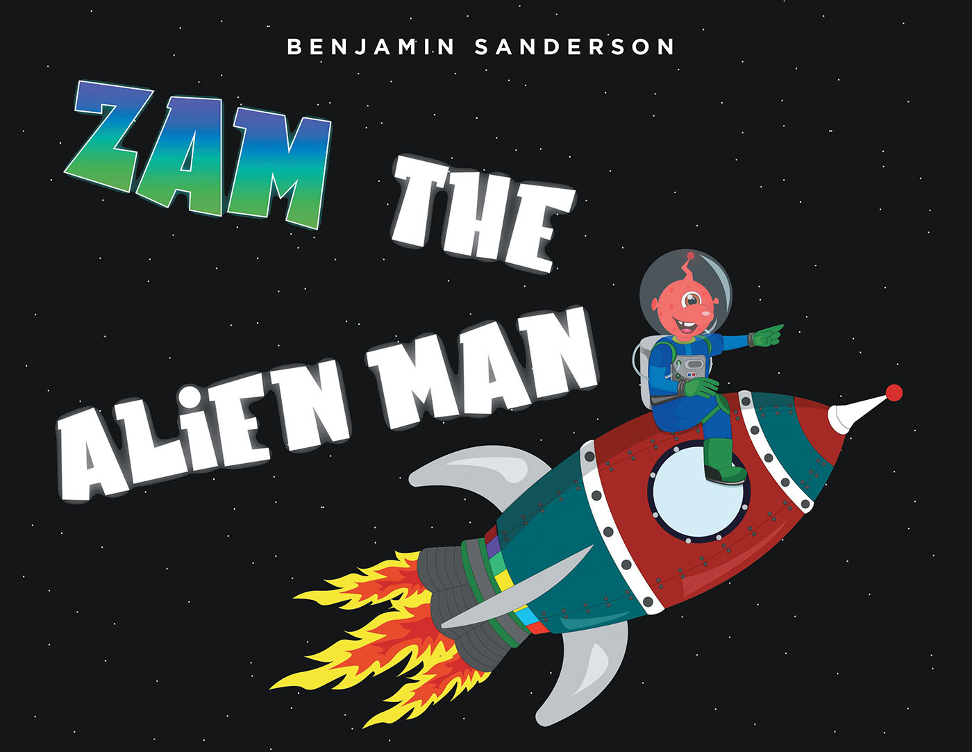 ZAM THE ALIEN MAN Cover Image