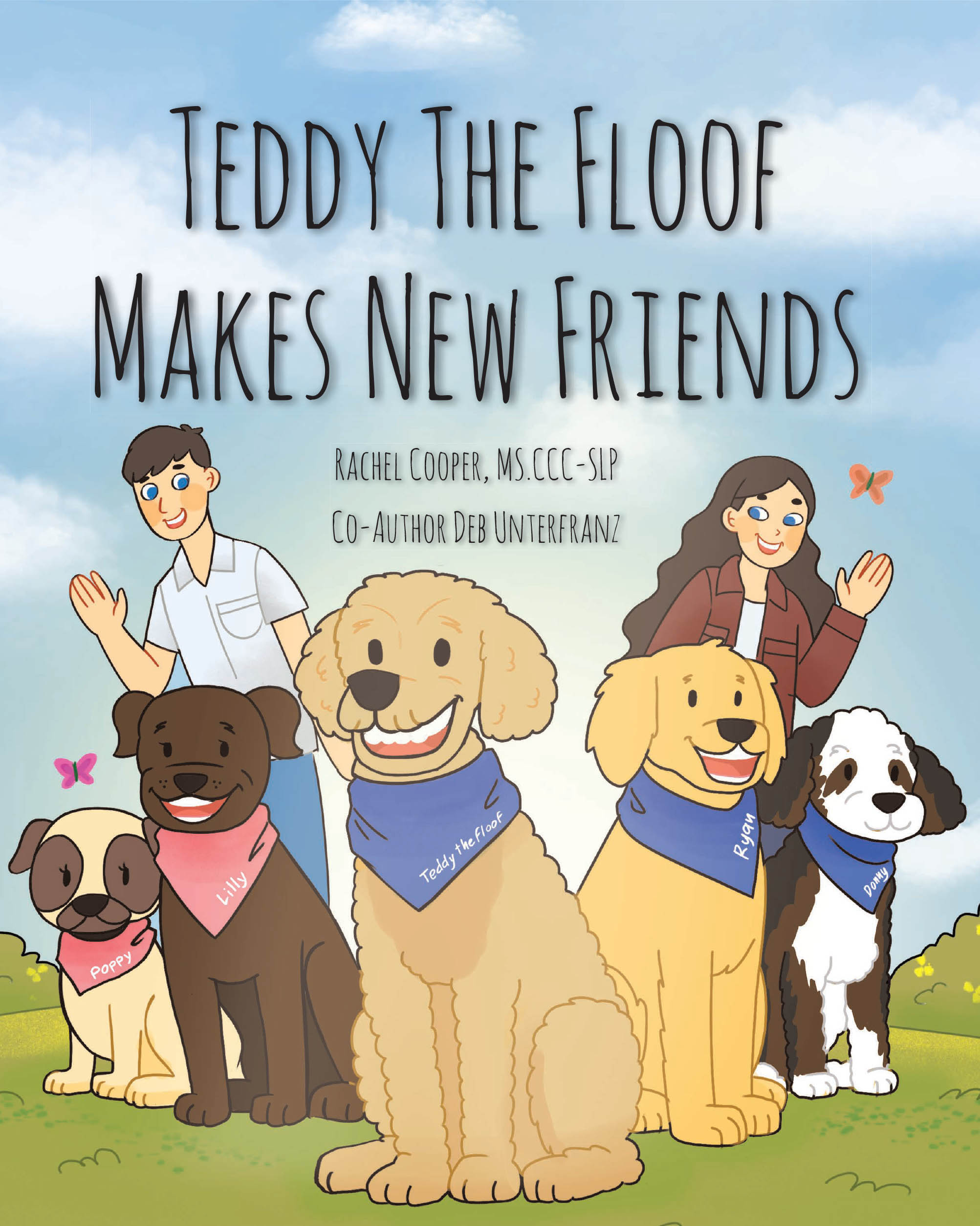 Teddy The Floof Makes New Friends Cover Image