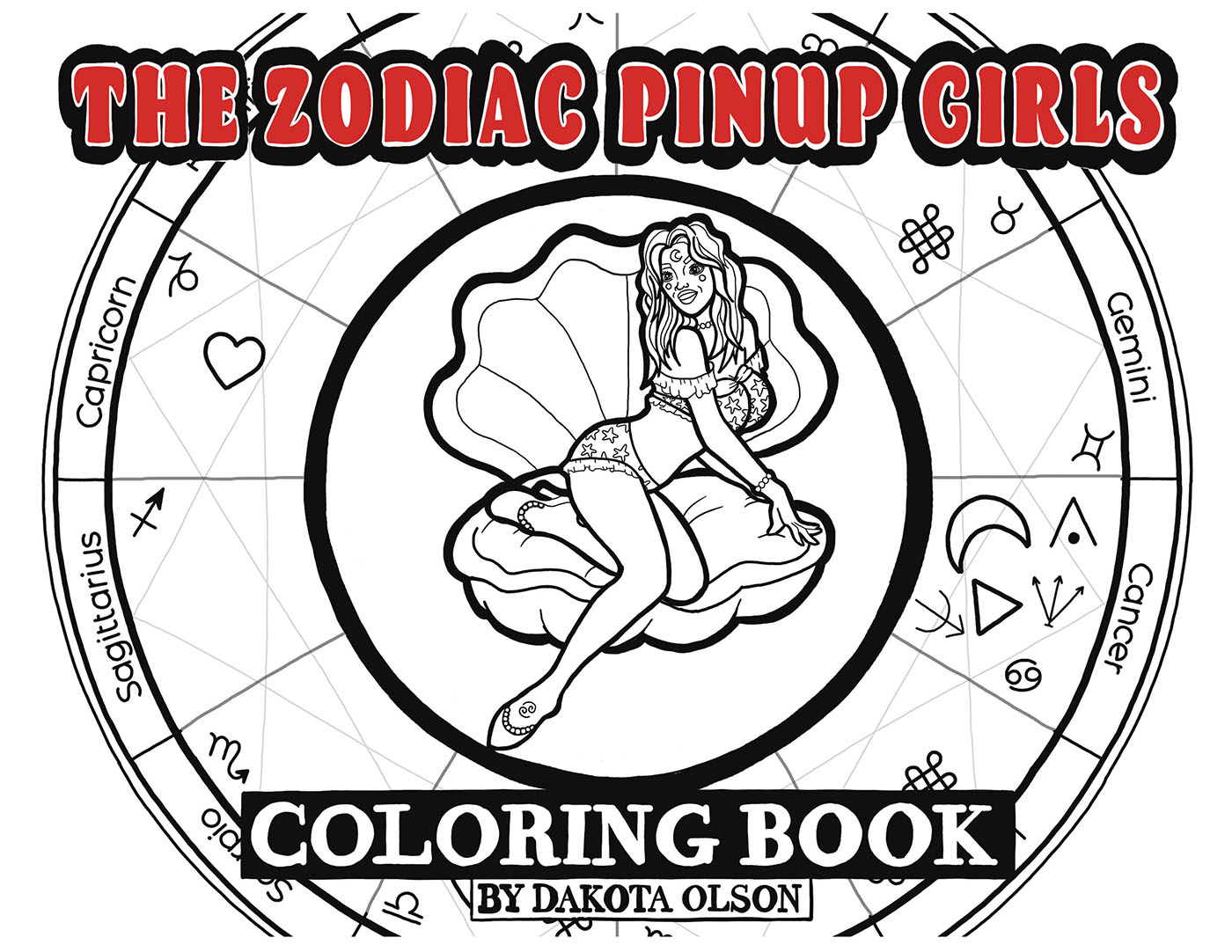 The Zodiac Pinup Girls Cover Image