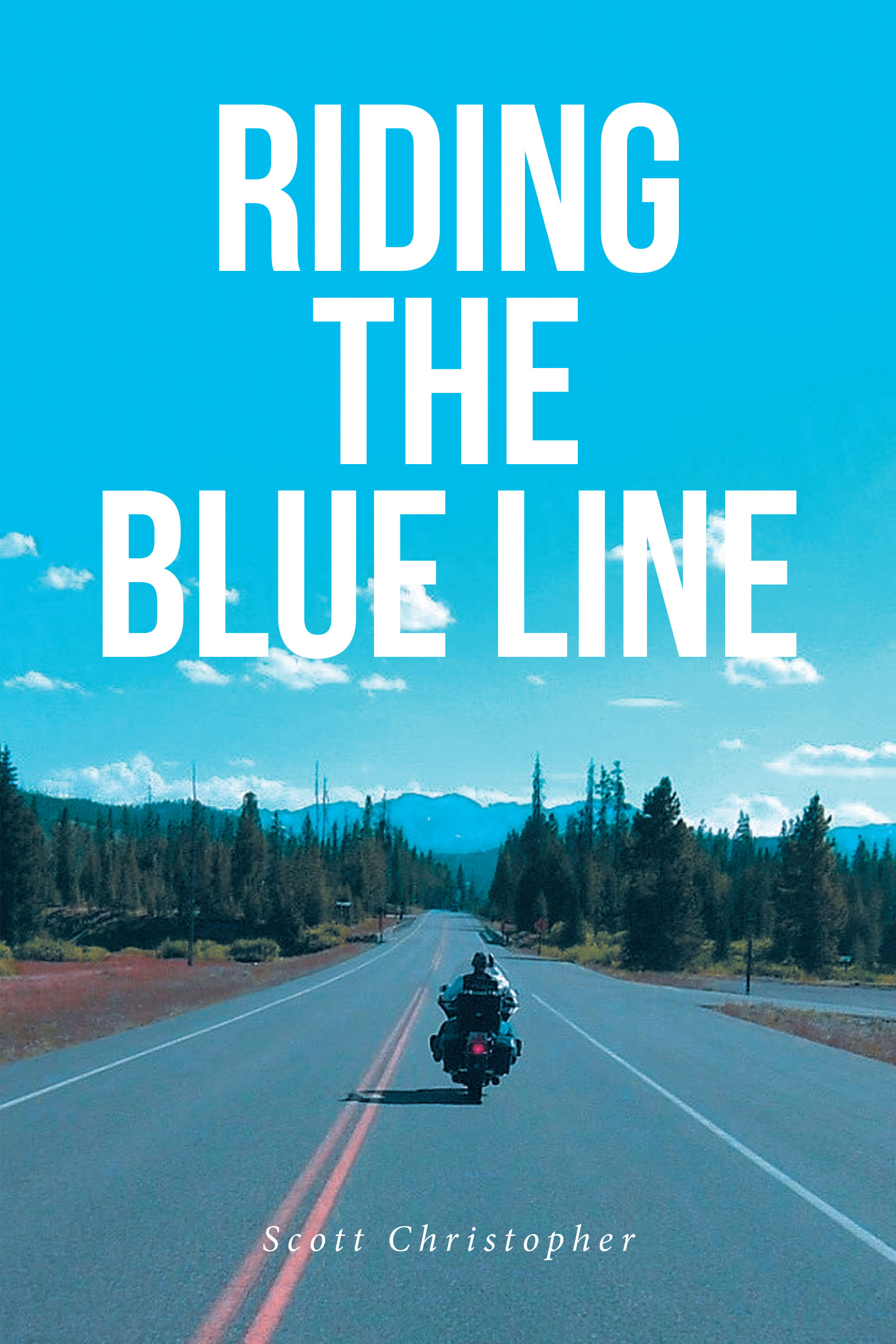 RIDING THE BLUE LINE Cover Image
