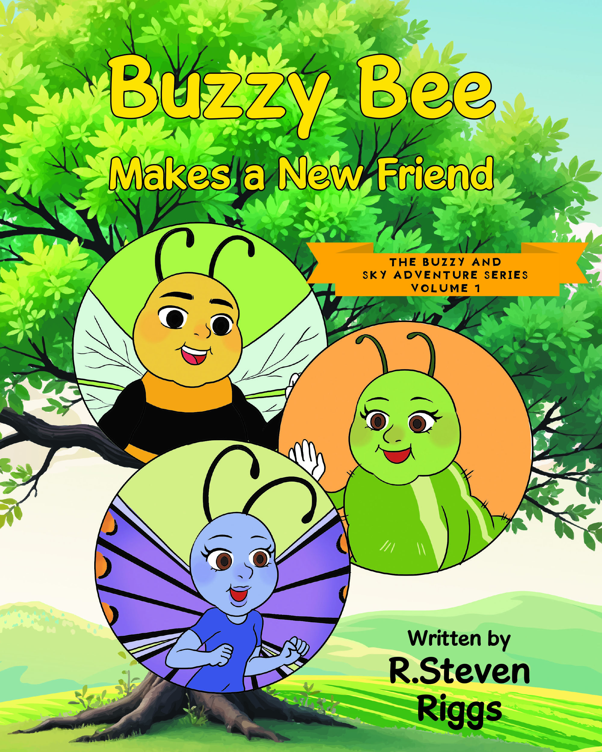 Buzzy Bee Makes a New Friend Cover Image