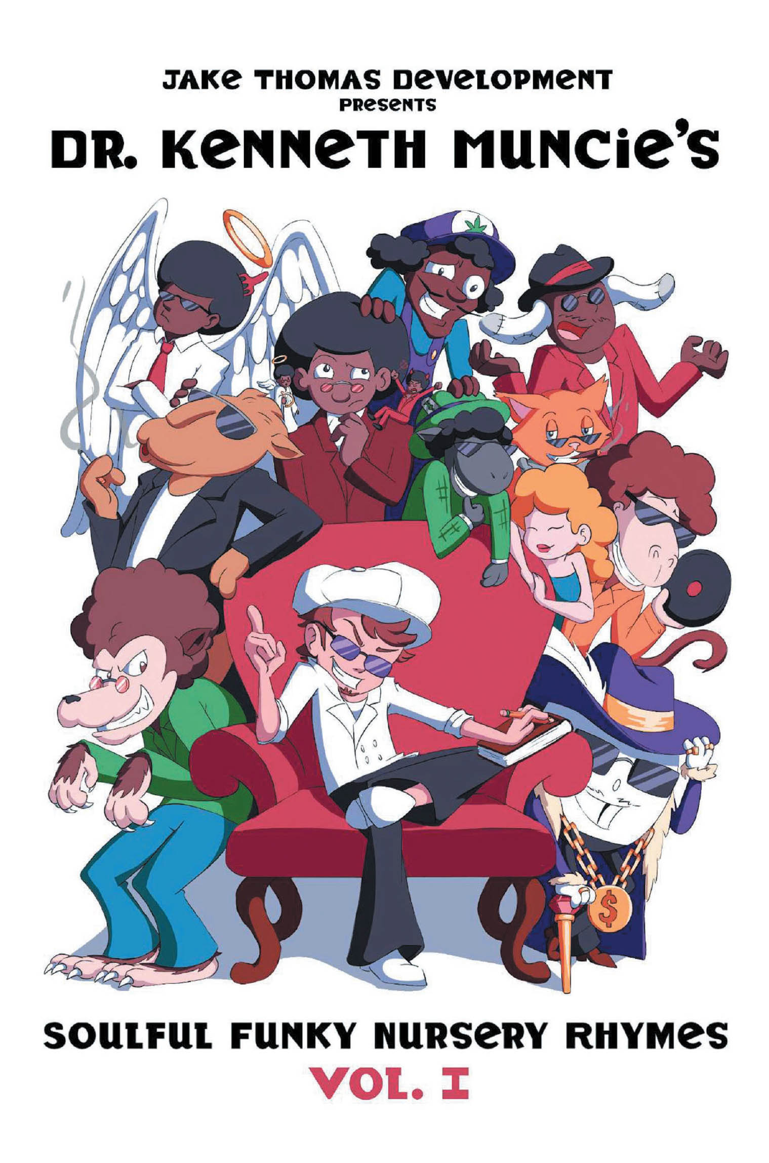 Dr. Kenneth Muncies Soulful Funky Nursery Rhymes Cover Image