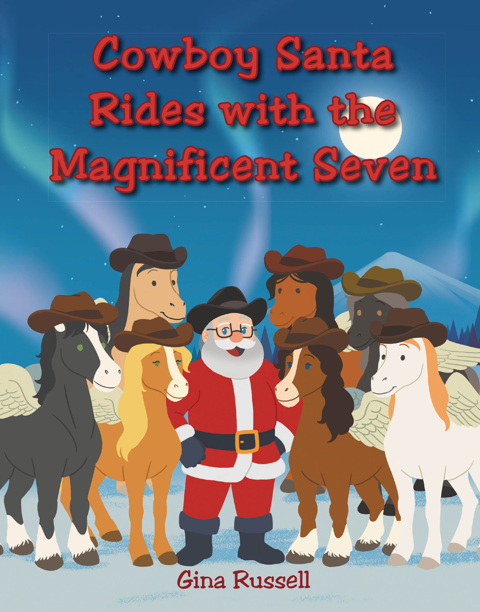 Cowboy Santa Rides with the Magnificent Seven Cover Image
